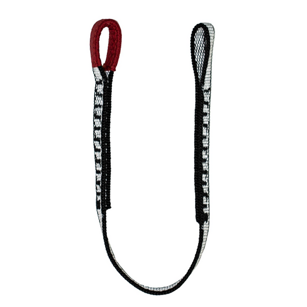 Safety Strap For Carabiner - Sort 12MM Set/2