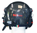 NVOLO V2 Carbon (Vented) Paramotor Helmet Gloss Finish