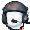 NVOLO V2 Carbon (Vented) Paramotor Helmet Matte Finish