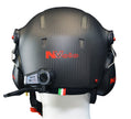 NVOLO V2 Carbon (Vented) Paramotor Helmet Matte Finish