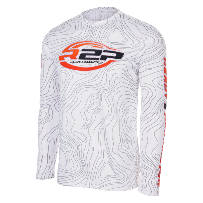 Explore The Aether - Performance Long Sleeve (White)