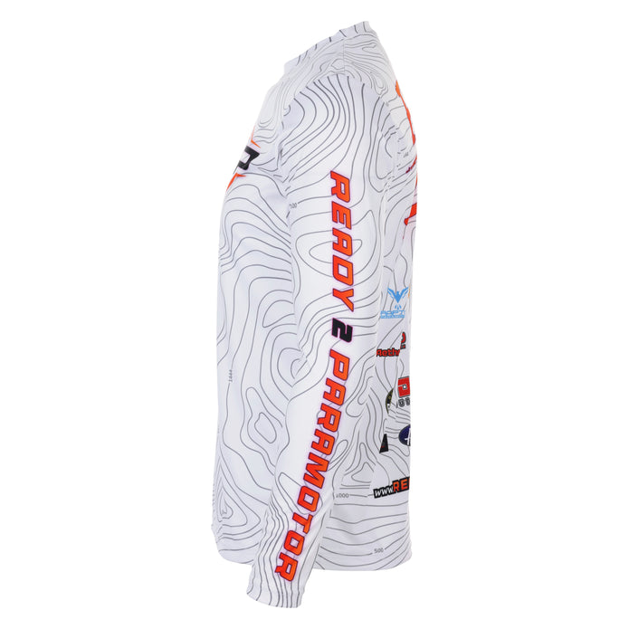 Explore The Aether - Performance Long Sleeve (White)