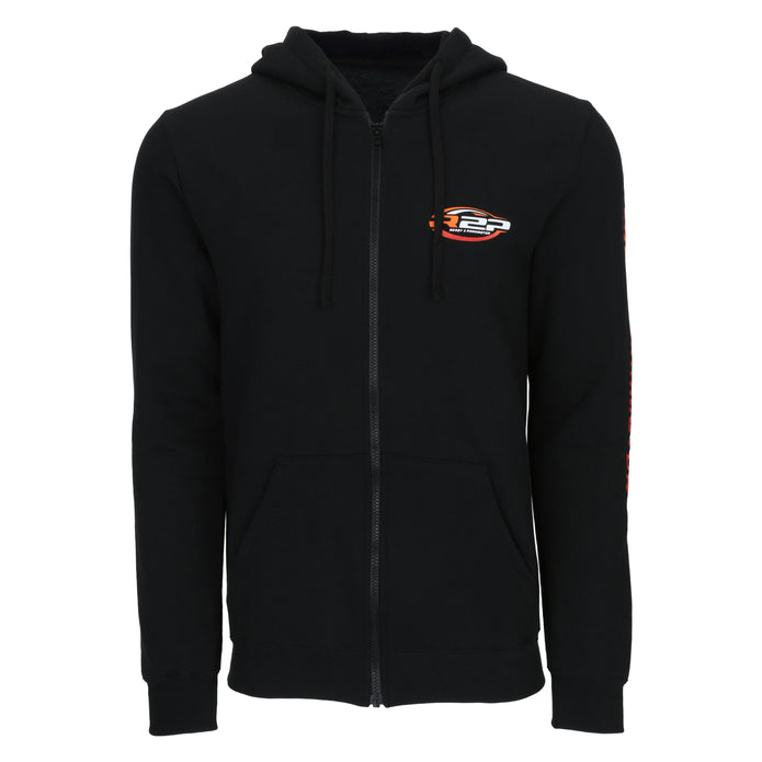 R2P Zip Up Hoodie - Black