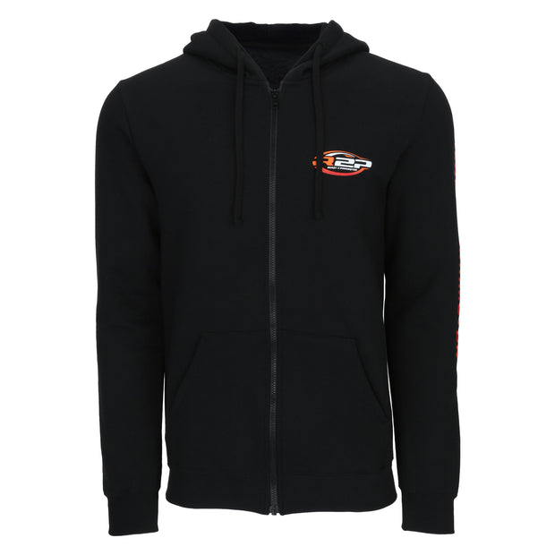 R2P Zip Up Hoodie - Black