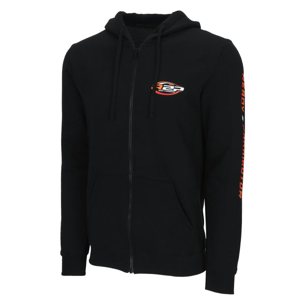 R2P Zip Up Hoodie - Black