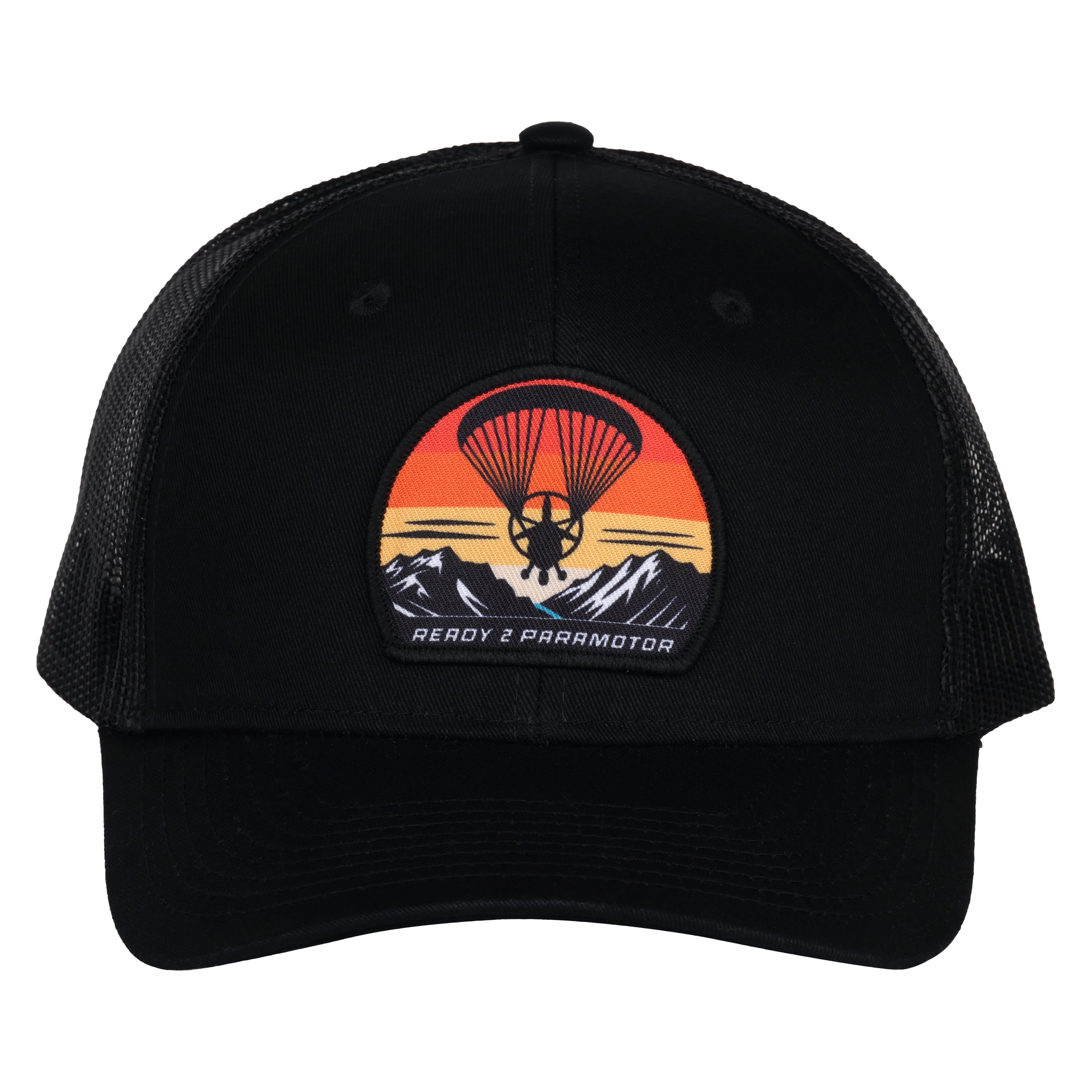 Trucker Cap - Black - Patch