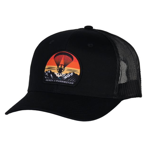 Trucker Cap - Black - Patch