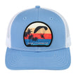 Trucker Cap - Blue/White - Foot Launch