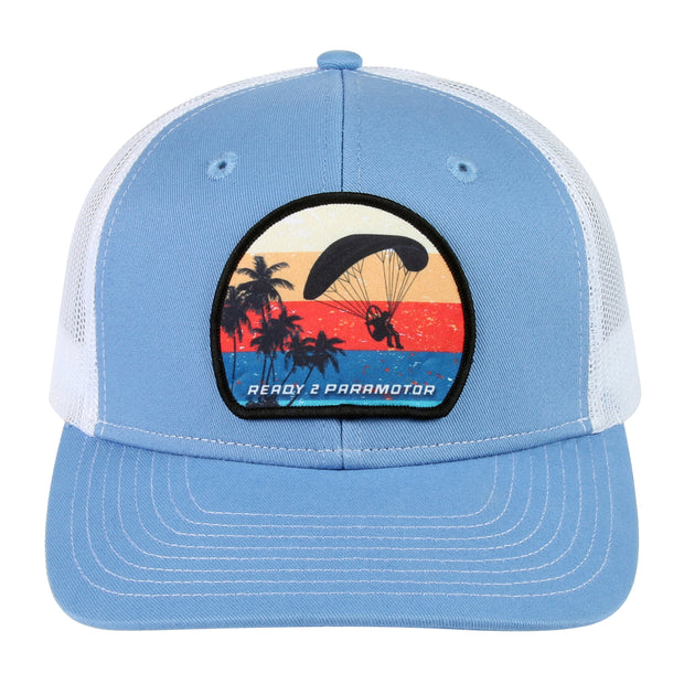 Trucker Cap - Blue/White - Foot Launch