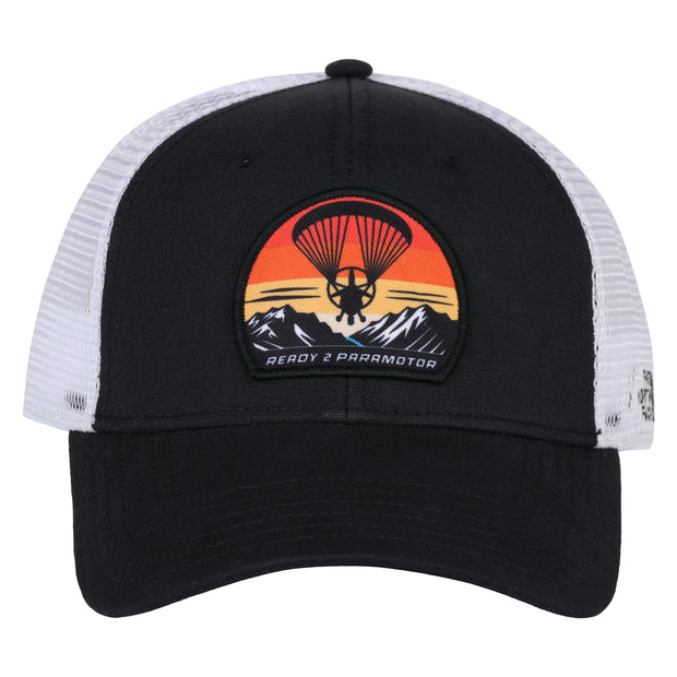 North Face Cap - Black & White - Patch