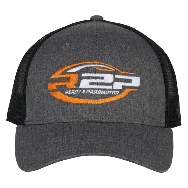North Face Cap - Gray & Black - Logo