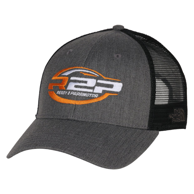 North Face Cap - Gray & Black - Logo