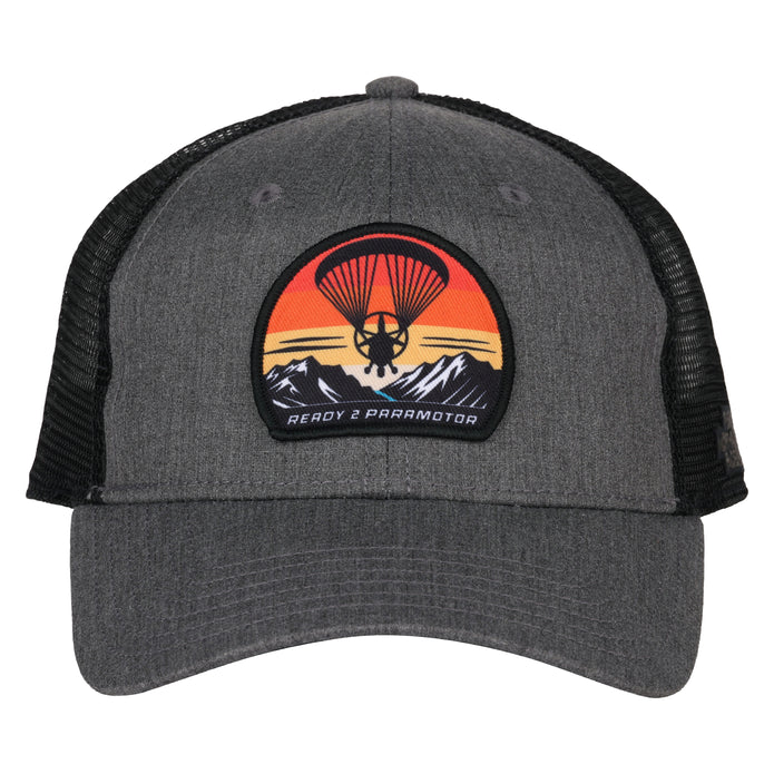 North Face Cap - Gray & Black - Patch