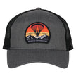North Face Cap - Gray & Black - Patch