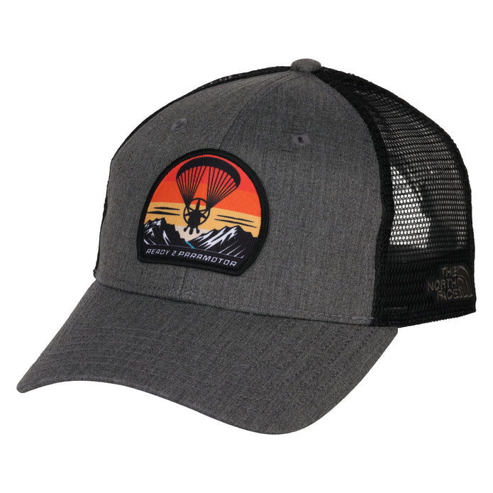 North Face Cap - Gray & Black - Patch