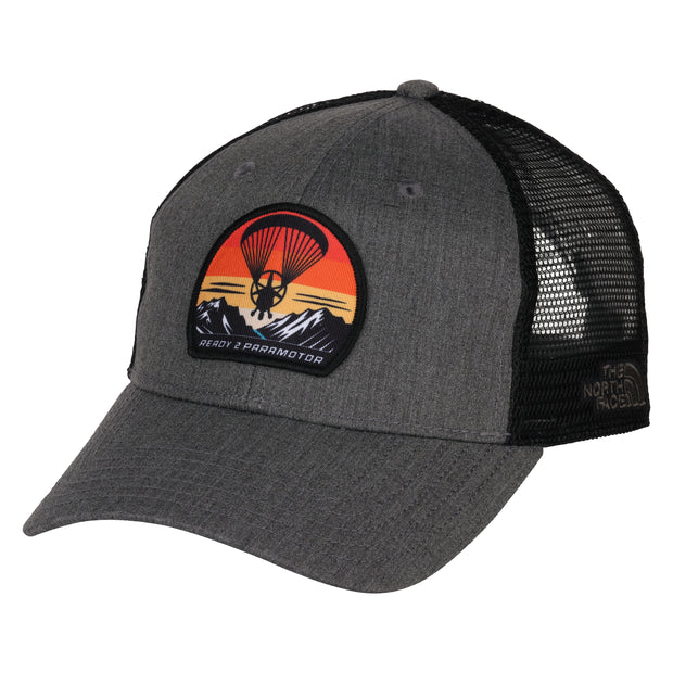 North Face Cap - Gray & Black - Patch