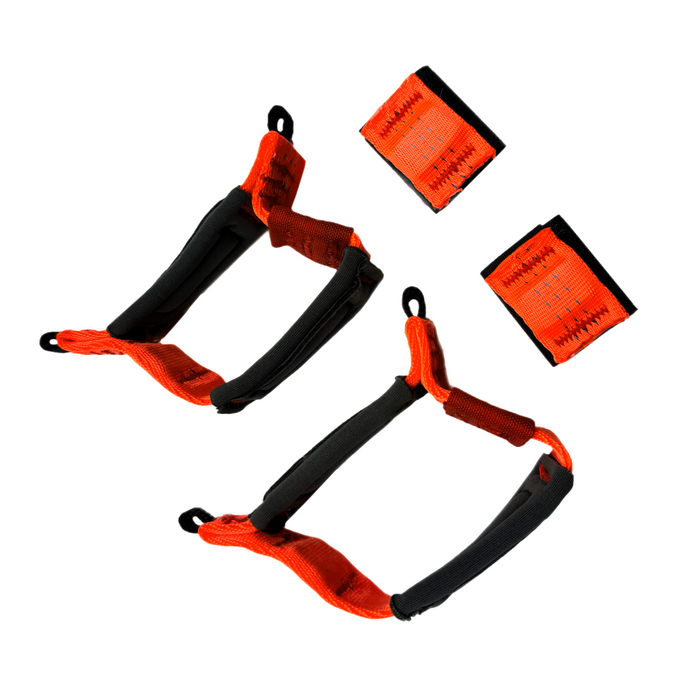 ST – Comfort Grip Brake Toggle - Neon Orange and Gray